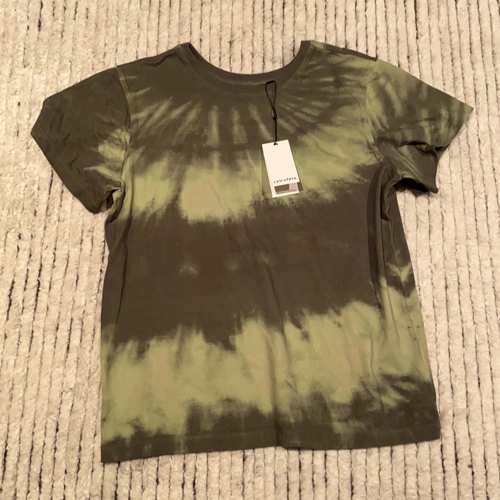NWT Retrofete tie dye T-shirt size large